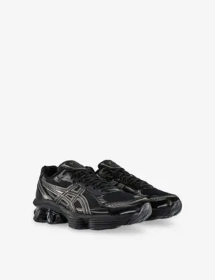 ASICS Gel-Kinetic Fluent Woven Trainers - 6 in BLACK GRAPHITE GREY, additional product view 3