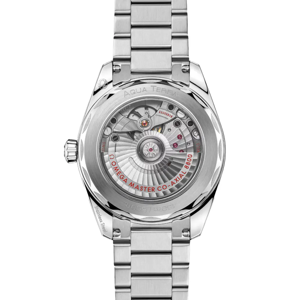 Omega Seamaster Aqua Terra 150M 38mm Mens Watch Turquoise detail 3