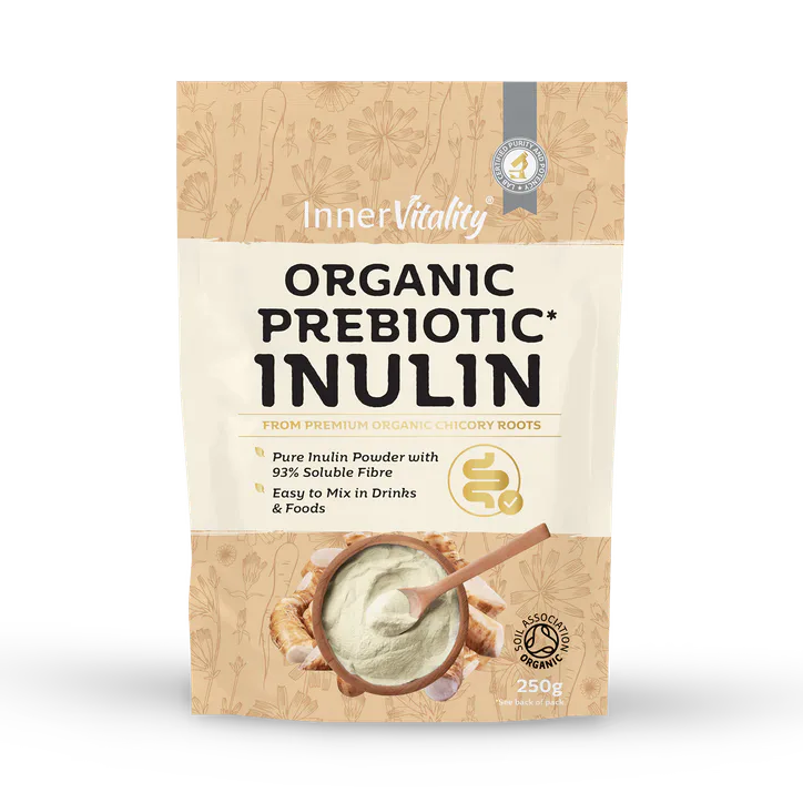 INNER VITALITY Organic Prebiotic Inulin Powder 250g