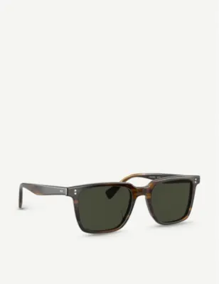 OLIVER PEOPLES OV5419SU Lachman Sun acetate glass square-frame sunglasses detail 2