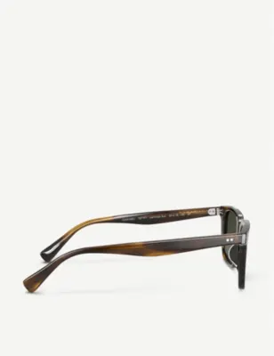 OLIVER PEOPLES OV5419SU Lachman Sun acetate glass square-frame sunglasses detail 3