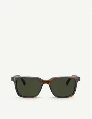 OLIVER PEOPLES OV5419SU Lachman Sun acetate glass square-frame sunglasses