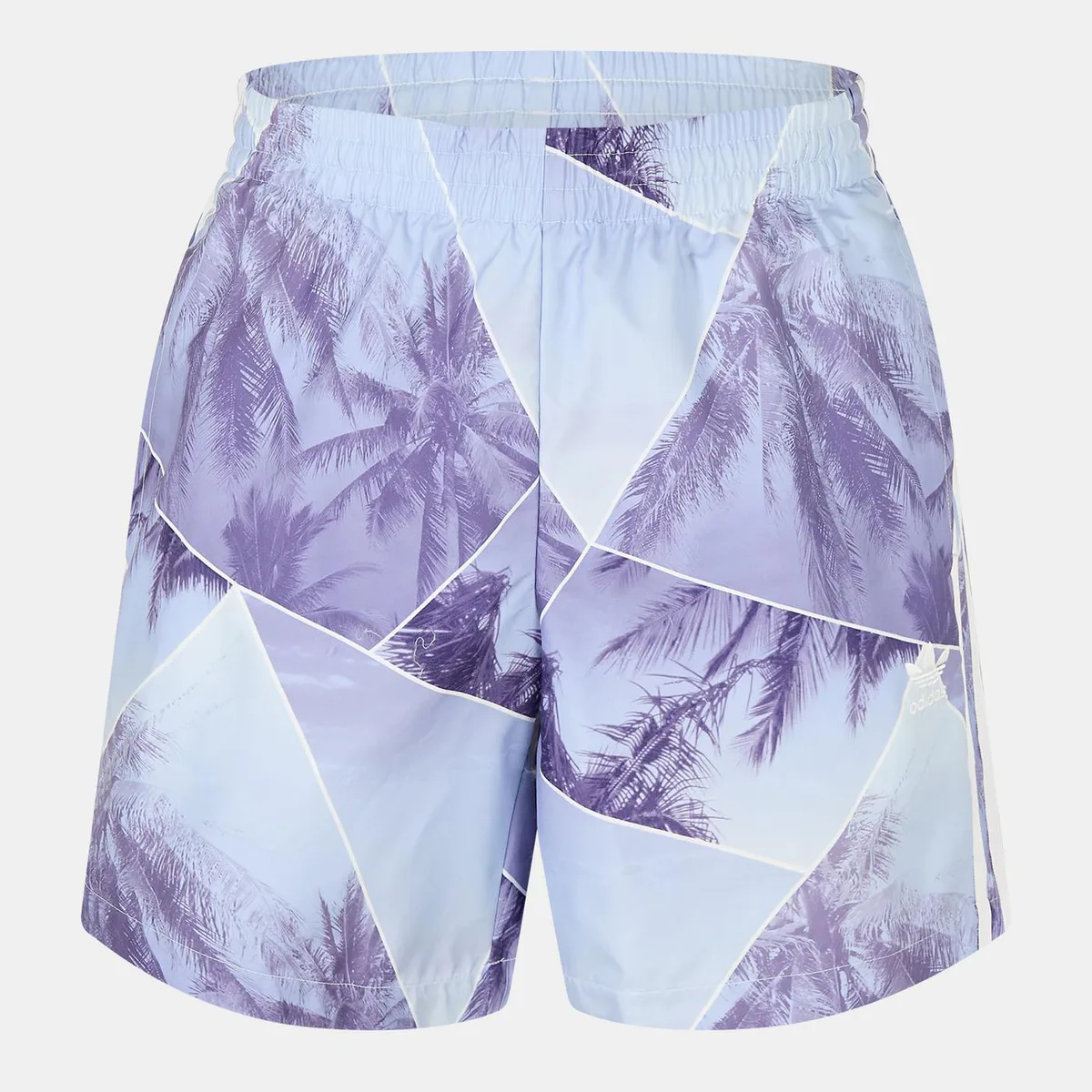 adidas Originals Men's Palm Print Quick Drying Tailored Fit Swim Shorts