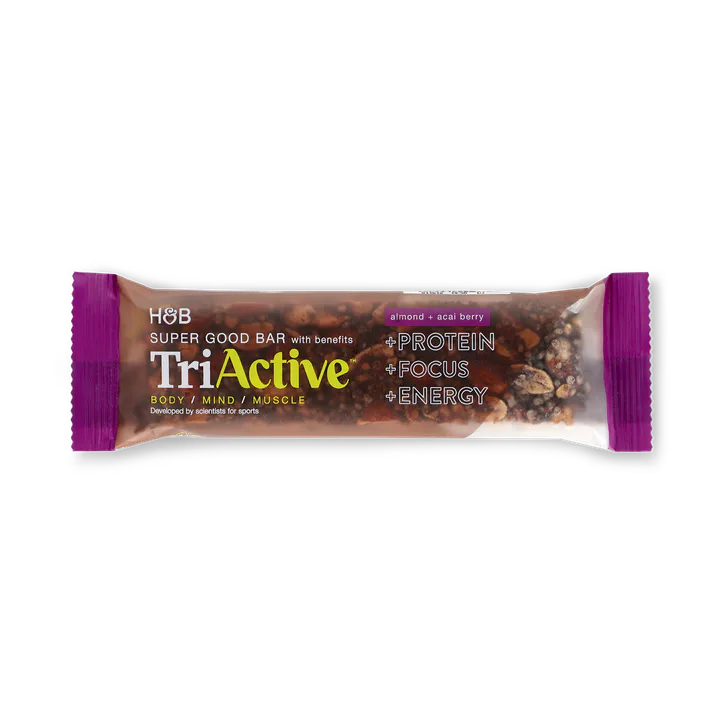 TriActive Super Good Bar Almond & Acai Berry 50g