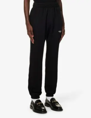 REPRESENT Owners' Club text-print relaxed-fit cotton-jersey jogging bottoms detail 3