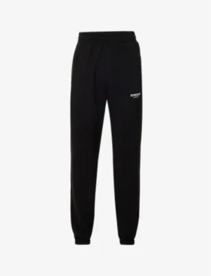 REPRESENT Owners' Club text-print relaxed-fit cotton-jersey jogging bottoms