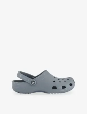 CROCS Classic Rubber Clogs - EUR 44 / 10 UK MEN in CONCRETE – Mens | Casual shoes | Slip on