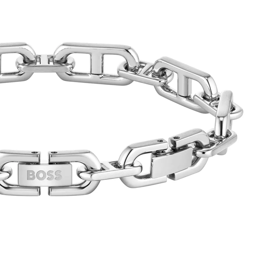 Boss Gents BOSS Kode Stainless Steel Chain Bracelet detail 3