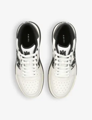 AMIRI Classic logo-embellished leather low-top trainers - EUR 40 / 6 UK MEN detail 2