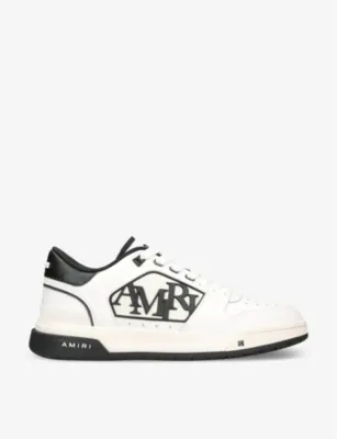 AMIRI Classic logo-embellished leather low-top trainers - EUR 40 / 6 UK MEN