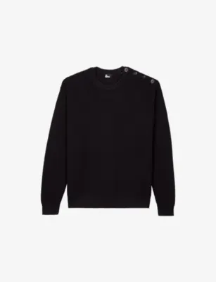 THE KOOPLES Ribbed Round-Neck Cotton Jumper