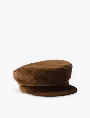 PRADA Newsboy Cotton Corduroy Cap - BLACK - XXXL detail 2
