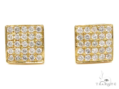 RINA - For Him FACTORY Prong Diamond Earrings 40529 in Rose Gold – Earrings