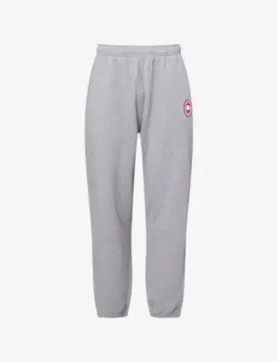 CANADA GOOSE Rove Wide-Leg Cotton-Jersey Jogging Bottoms