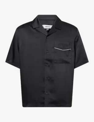 1886 Hawaii Short-Sleeve Satin Shirt