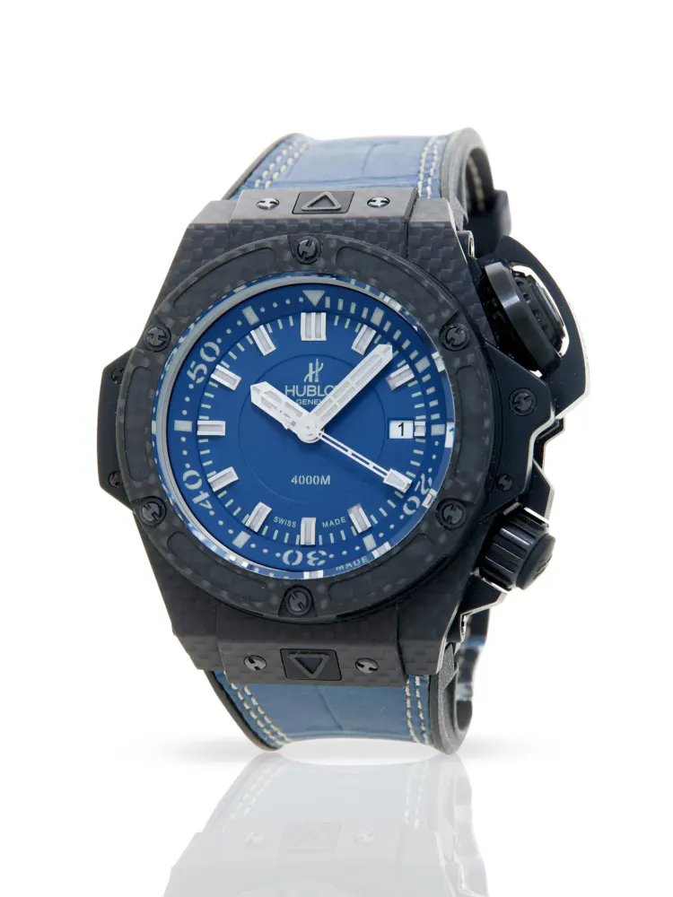 Hublot King Power 731.QX.5190.GR — 2016 — Very good in Blue – Pre-owned watches
