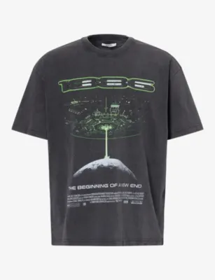 1886 G.Zilla Graphic-Print Cotton T-Shirt