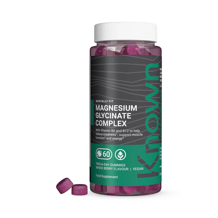Known Nutrition Magnesium Glycinate Complex Vegan 60 Gummies