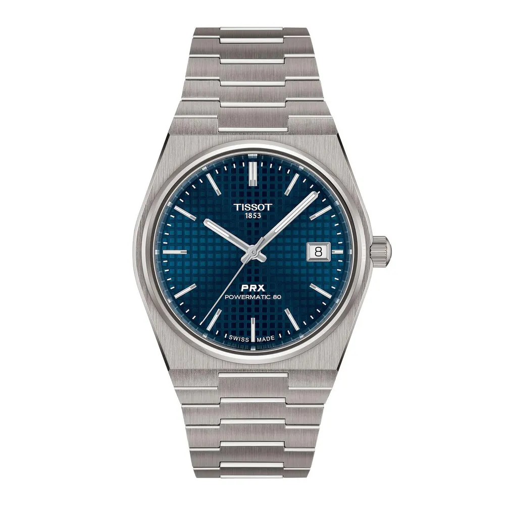 Tissot Men's PRX Titanium Automatic Analogue Watch