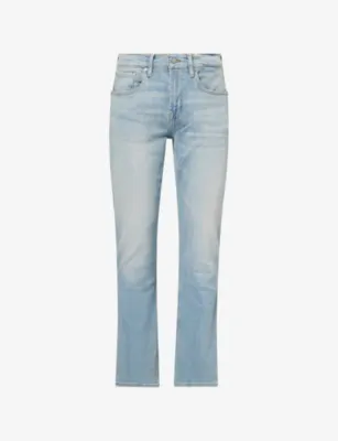 7 FOR ALL MANKIND The Straight Mi-Rise Denim Jeans