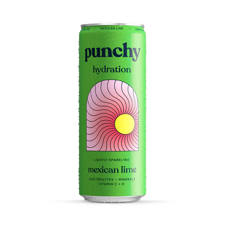 Punchy Mexican Lime Electrolyte Sparkling Vitamin Drink 330ml