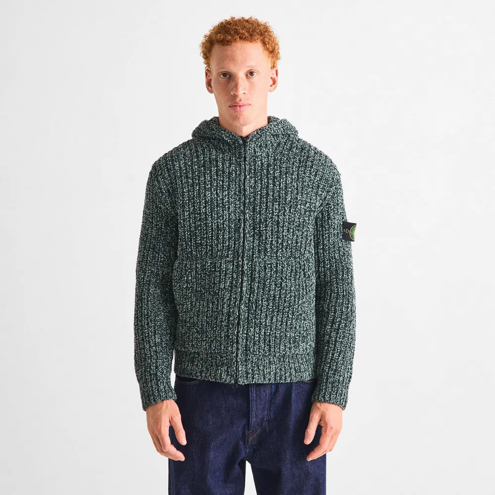Stone Island Stone Chenille Zip Sn64 detail 3