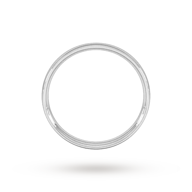 For Him 4mm Traditional Court Standard Wedding Ring In 18 Carat Yellow Gold, additional product view 3