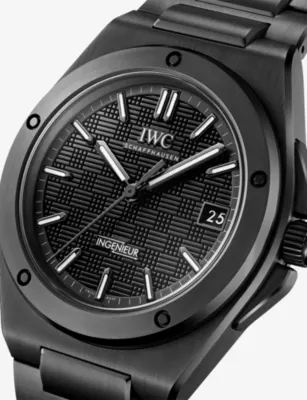 IWC Ingenieur Ceramic Automatic Watch 42mm in Black Ceramic, additional product view 2