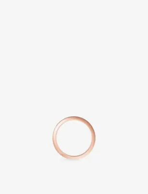 CARTIER C de Cartier 5mm 18ct Yellow-Gold and 0.04 Brilliant-Cut Diamond Wedding Ring - 70mm detail 3