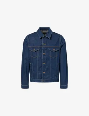 7 FOR ALL MANKIND Perfect Long-Sleeve Denim Jacket