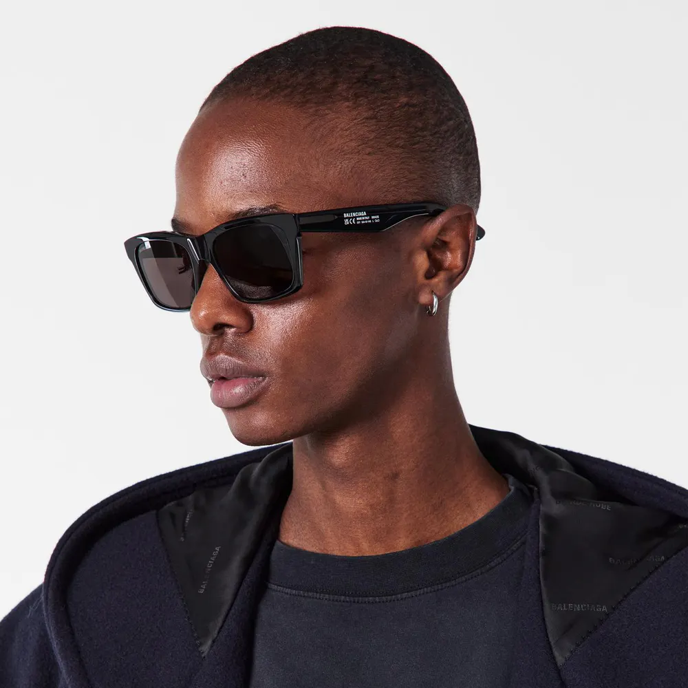 Balenciaga Rectangle Sunglasses detail 3