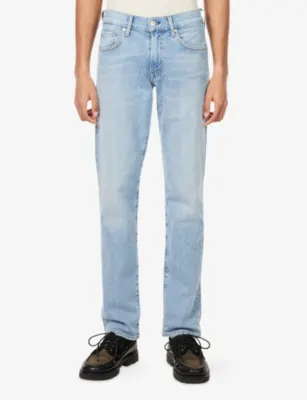 CITIZENS OF HUMANITY Gage Straight-Leg Stretch-Denim Jeans detail 3