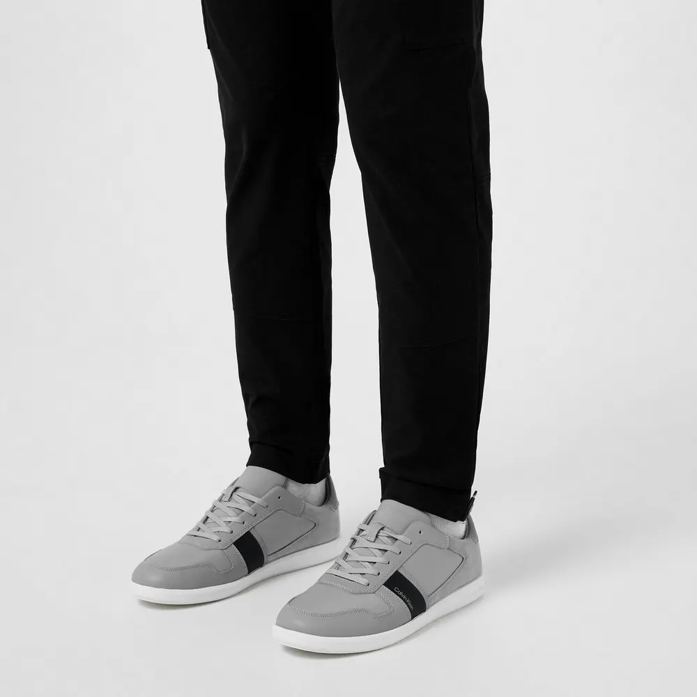 Calvin Klein Lace Up Mix Trainers detail 2