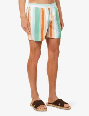 ARRELS BARCELONA Beach Stripe Printed Swim Shorts detail 3
