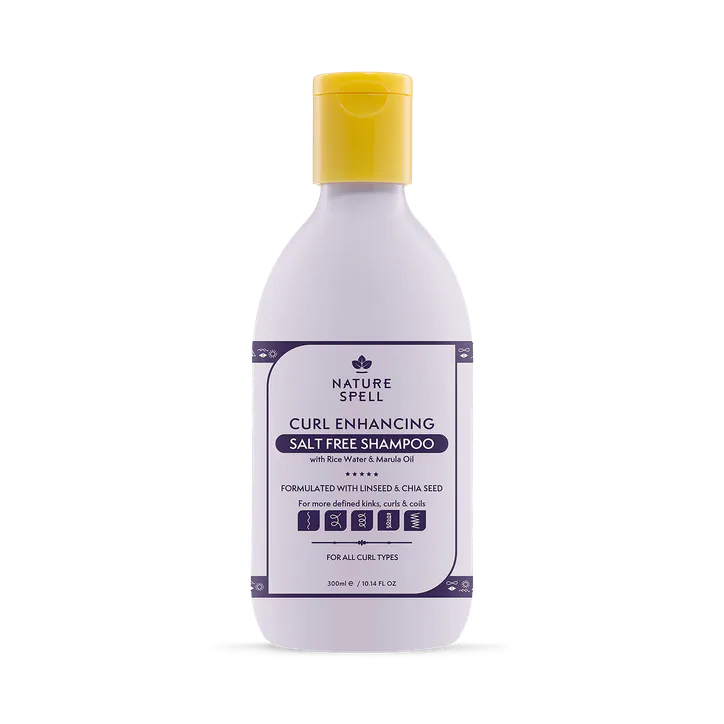 Nature Spell Curl Enhancing Salt Free Shampoo 300ml