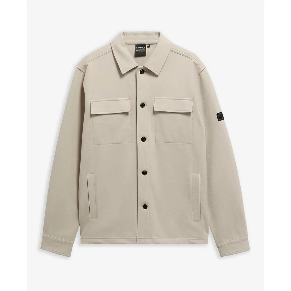 Barbour International Men's Overshirt in Mist BE12 – Clothing