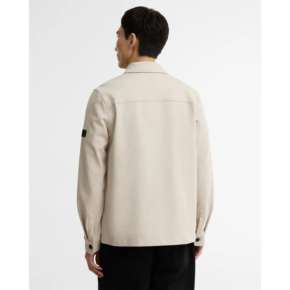 Barbour International Men's Overshirt in Mist BE12, additional product view 3