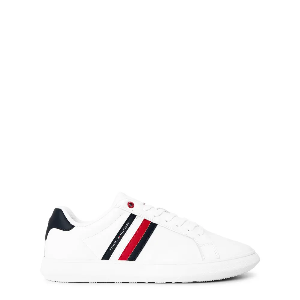 Tommy Hilfiger Men's ESS LTH Cupsle Low-Top Trainers