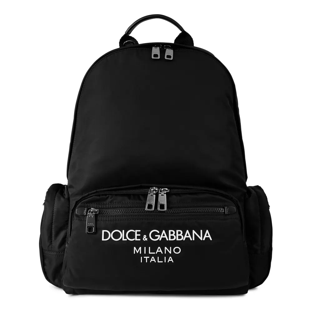 Dolce and Gabbana Men's Italian Design Backpack