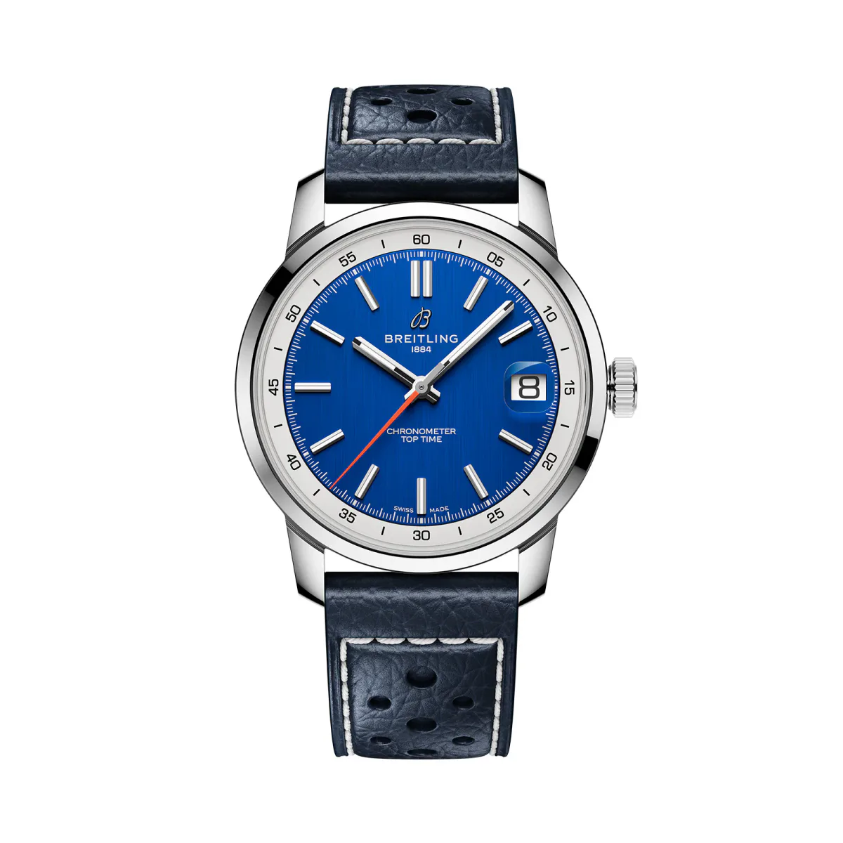Breitling Top Time B31 38mm Mens Watch Blue