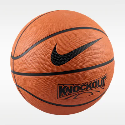 Nike Knockout Outdoor Basketball (Deflated) - Dark Amber Court/Black/Black