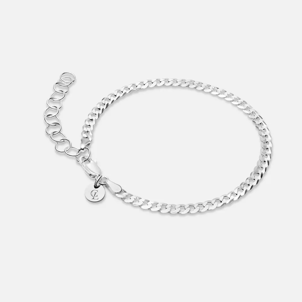 Common Lines Cuban Link Bracelet Superflat
