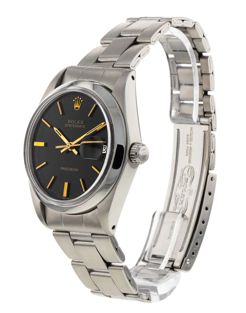 Rolex Oyster Precision 6694 — 1973 — Fair in Black Baton, additional product view 2