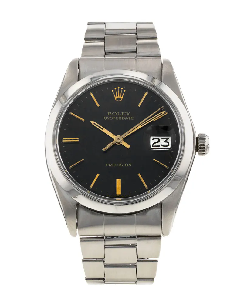 Rolex Oyster Precision 6694 — 1973 — Fair in Black Baton – Pre-owned watches