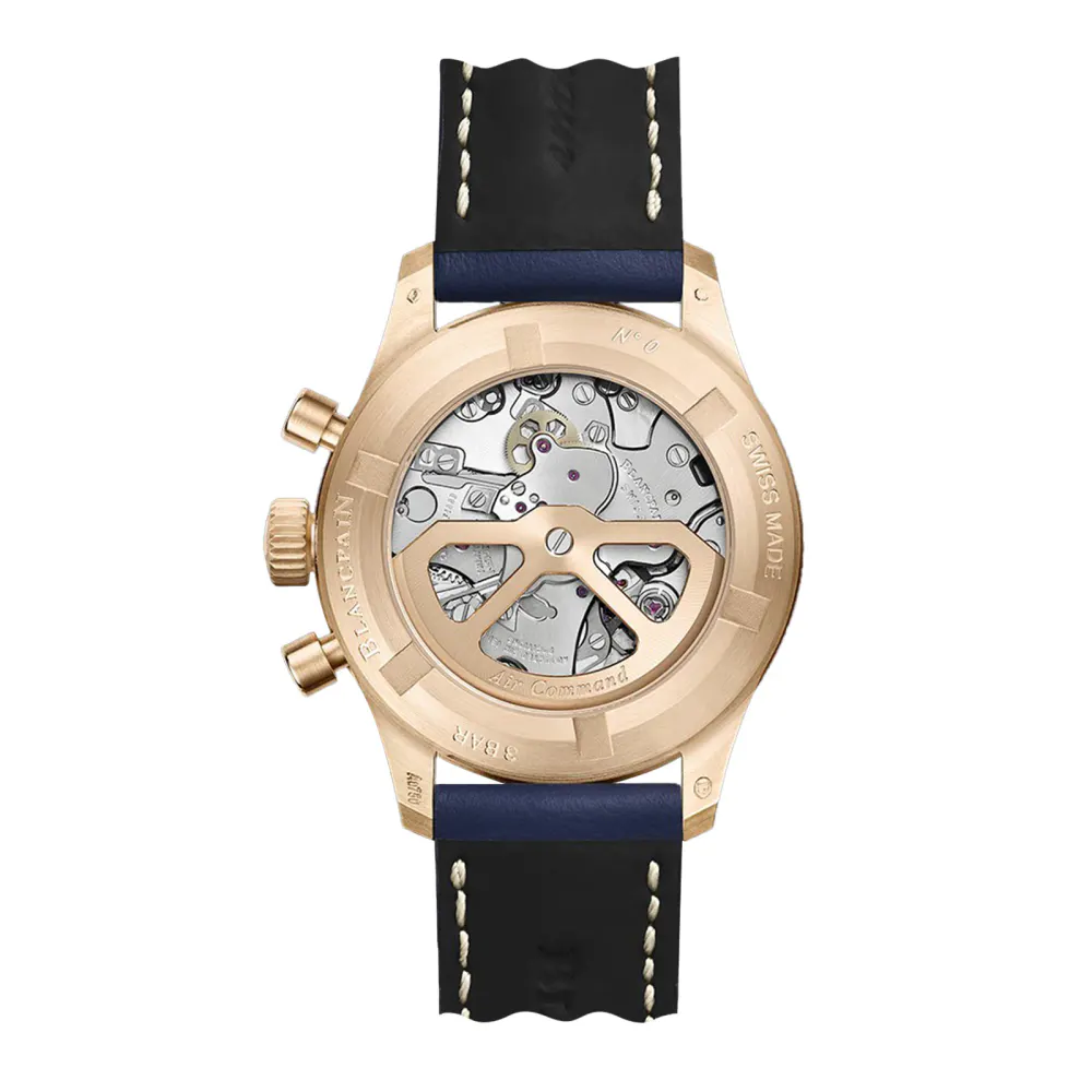 Blancpain Air Command 36mm Mens Watch Blue in Blue, additional product view 2