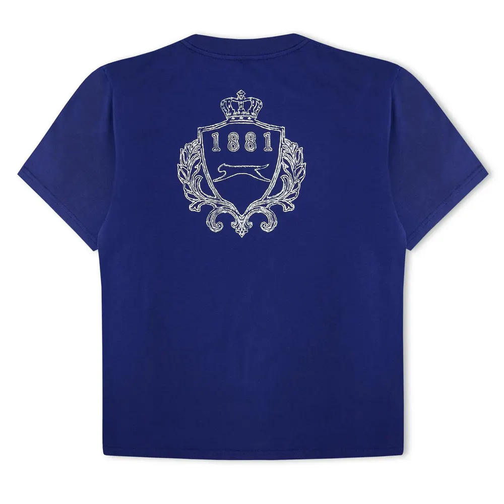 Slazenger Off-Court Mens Off-Court Emblem T-Shirt in Blue, additional product view 2