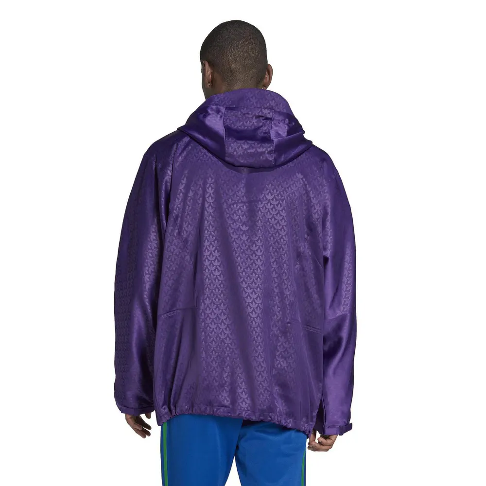 adidas Originals Men's Adicolor '70s Water-Repellent Long Sleeve Rain Anorak detail 3