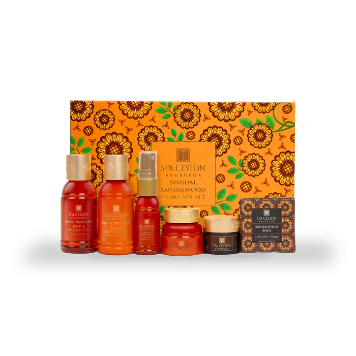Spa Ceylon Sensual Sandalwood - Home Spa Set