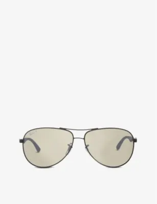 RAY-BAN RB8313 Tech aviator sunglasses in 002/K7BLACK – Mens | Sunglasses | Aviators