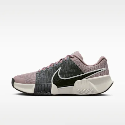 Nike GP Challenge Pro PRM Men's Hard Court Tennis Shoes - Light Violet Ore/Barely Green/Anthracite/Black